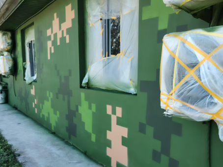 西城海洋 / 林地场景数码伪装